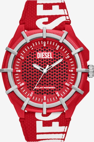 Montre à affichage analogique DIESEL en rouge : devant