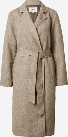 ONLY - Abrigo de entretiempo en marrón: frente