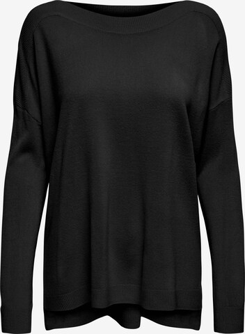 Pull-over 'Amalia' ONLY en noir : devant