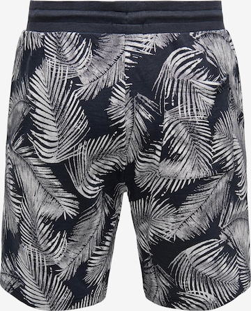 Only & Sons Regular Shorts 'PERRY' in Blau