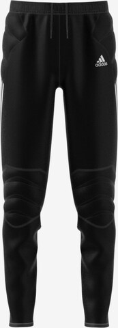 ADIDAS PERFORMANCE Tapered Torwarthose 'Tierro Goalkeeper' in Schwarz: predná strana