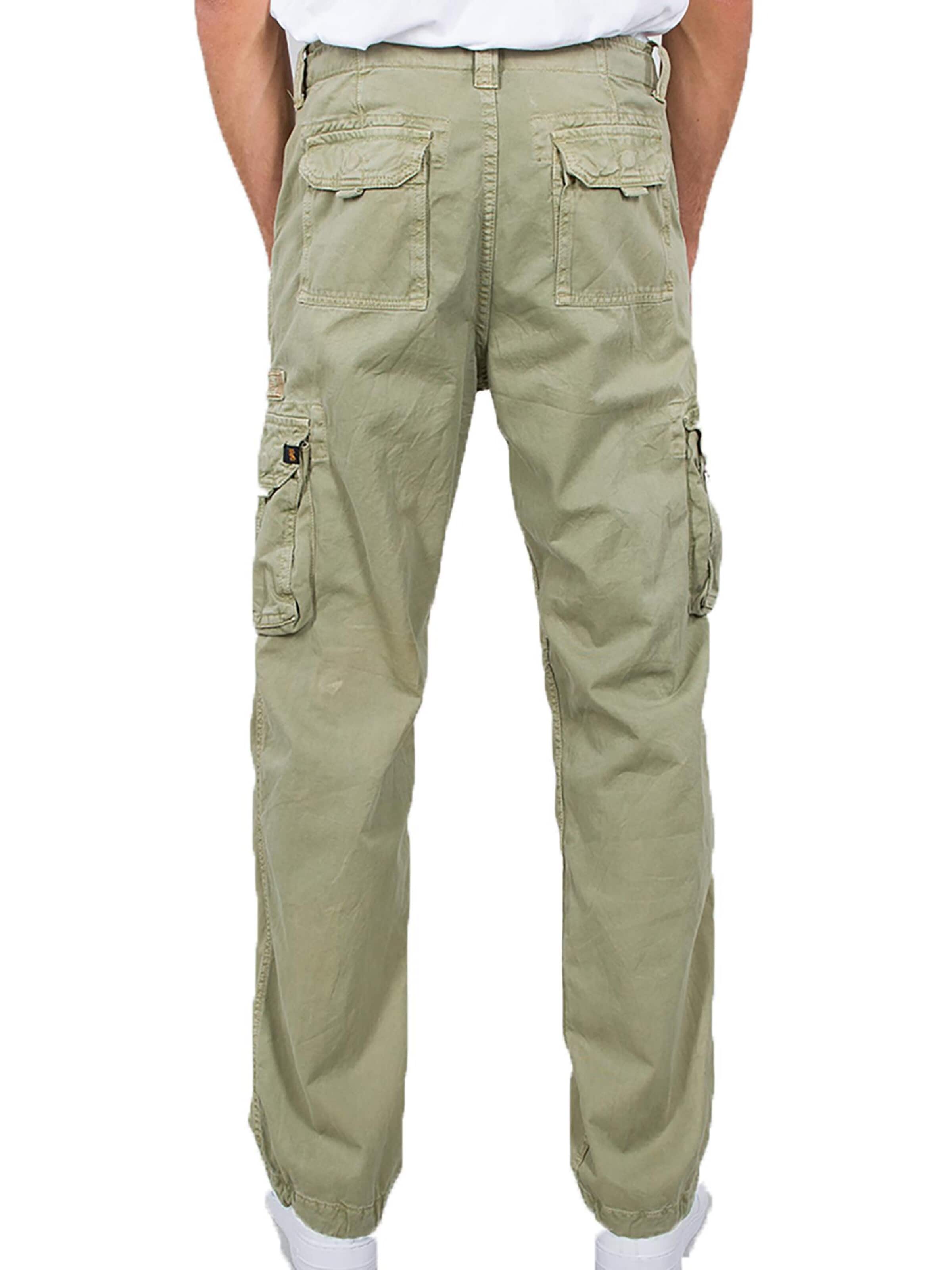 ALPHA INDUSTRIES Regular Cargohose 'Jet'‌‌‌‌‌‌‌‌‌ in Grün