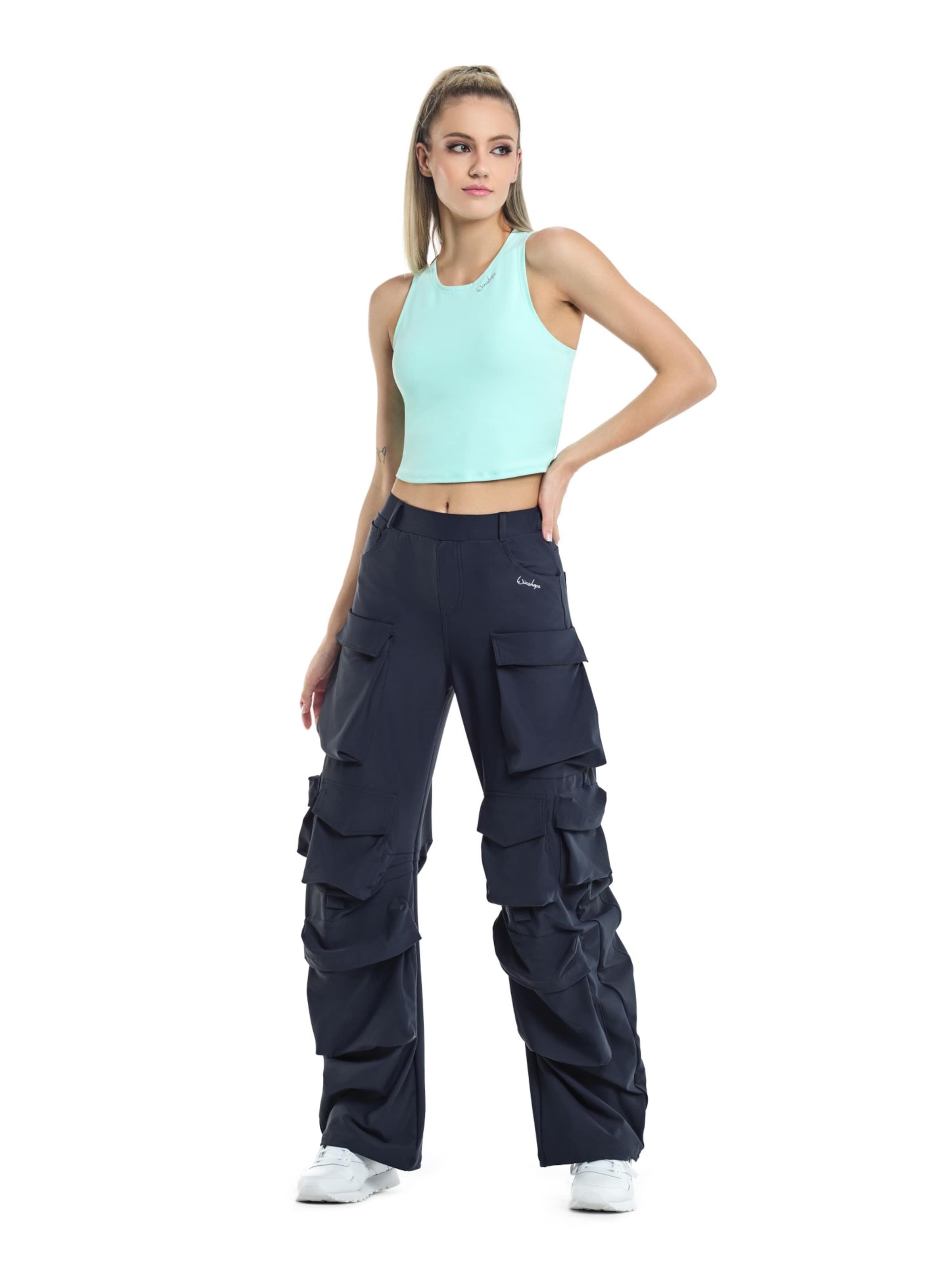 Winshape Voľný strih Športové nohavice ' CP101C ' - Sivá