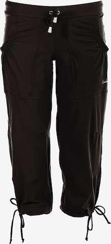 Winshape Tapered Sports trousers 'WBE6' in Black: front