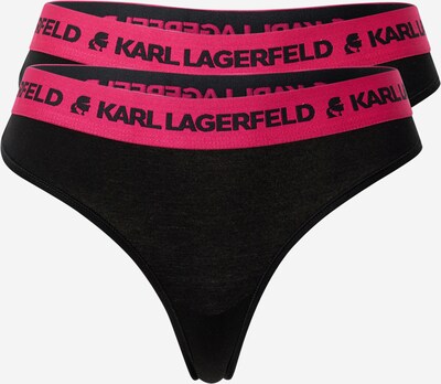 Karl Lagerfeld Thong in Fuchsia / Black, Item view