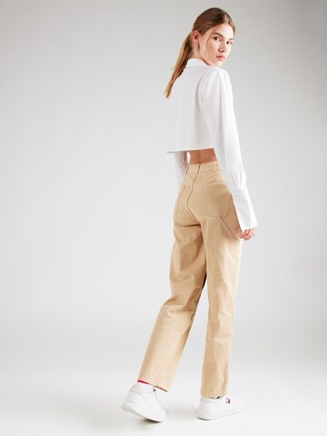 Pepe Jeans Regular Pants 'BETSY' in Beige