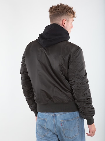 ALPHA INDUSTRIES Jacke 'MA-1 D-Tec' in Grün