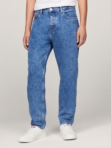 Tapered Jeans 'Isaac' de la Tommy Jeans pe albastru: față