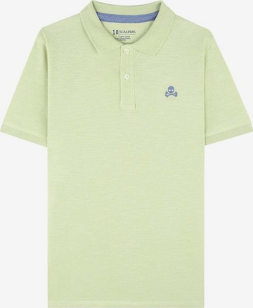 Scalpers T-shirt 'Flame' i grön: framsida