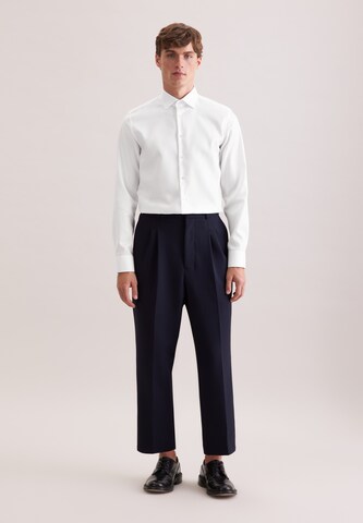 SEIDENSTICKER Comfort fit Zakelijk overhemd 'SMART ESSENTIALS' in Wit