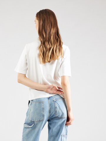 T-shirt s.Oliver BLACK LABEL en blanc