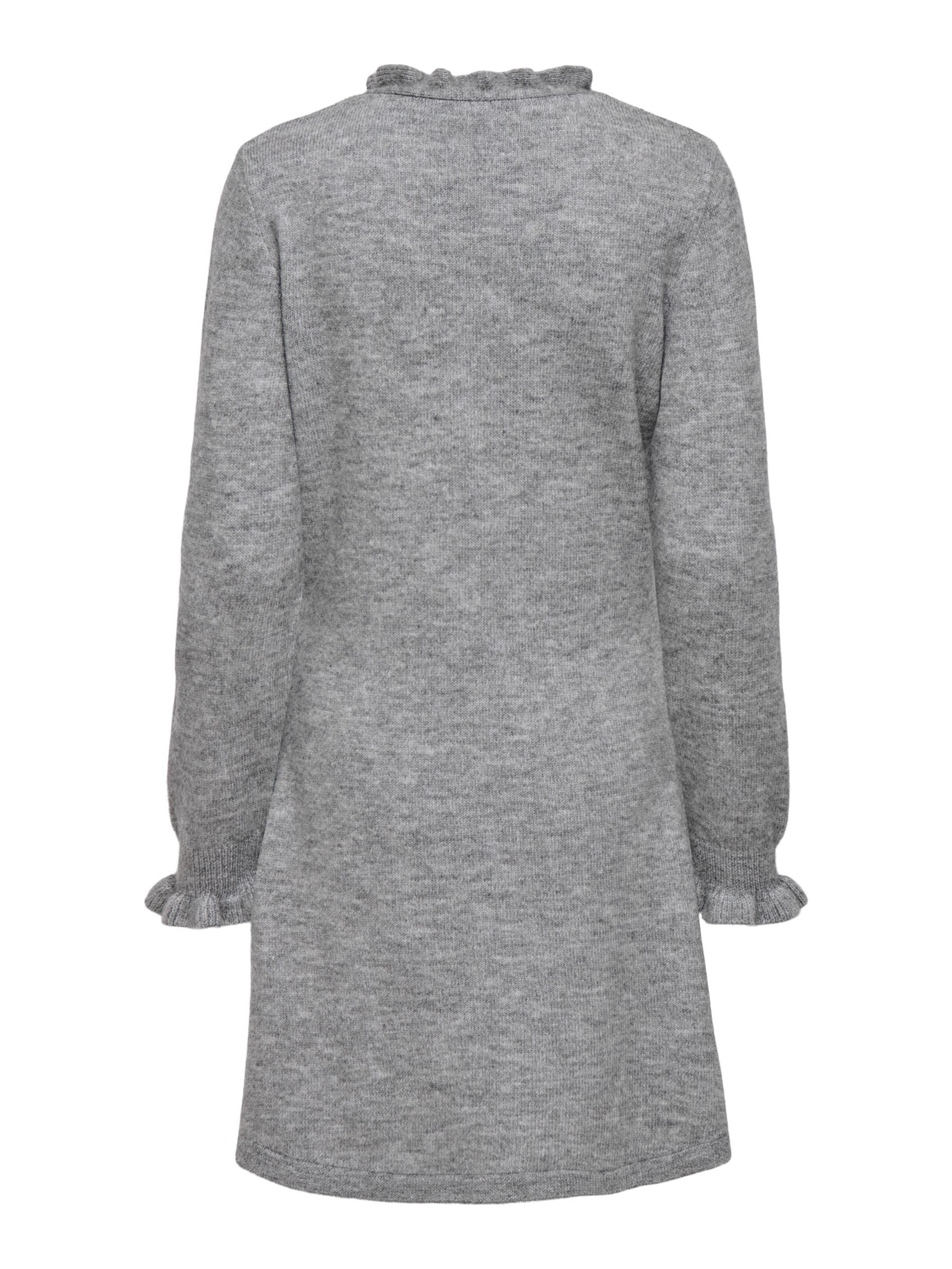 JDY Gebreide jurk 'JDYLetty' in Grijs