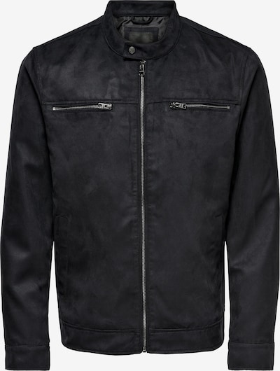 Only & Sons Veste mi-saison 'Willow' en noir, Vue avec produit