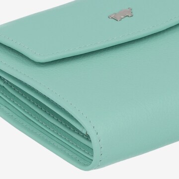 Braun Büffel Wallet 'Joy' in Green