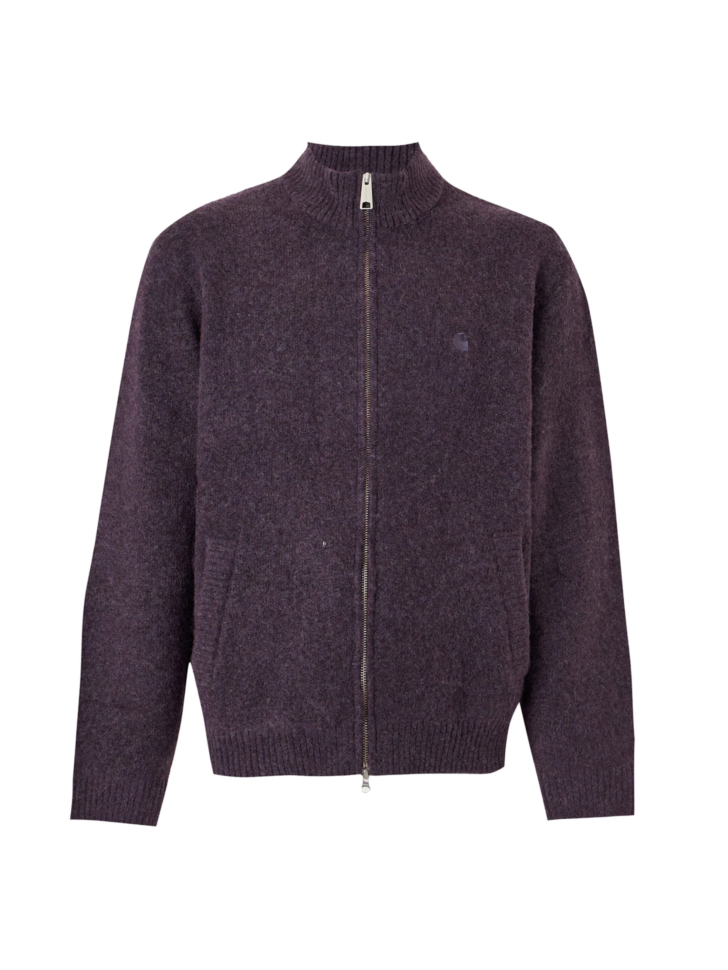 Carhartt WIP Вязаная кофта 'Curtis' в Лиловый: спереди