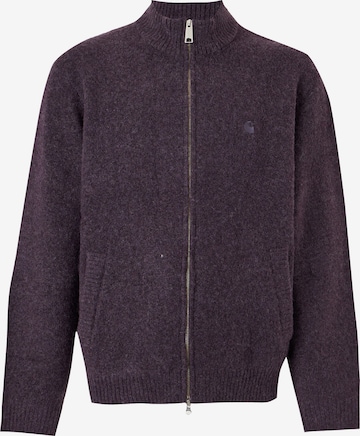 Carhartt WIP Вязаная кофта 'Curtis' в Лиловый: спереди