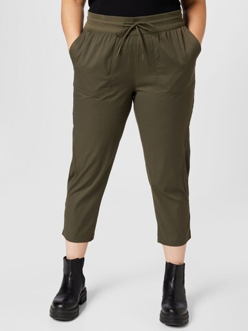 Regular Pantalon de sport 'APHRODITE' THE NORTH FACE en vert : devant