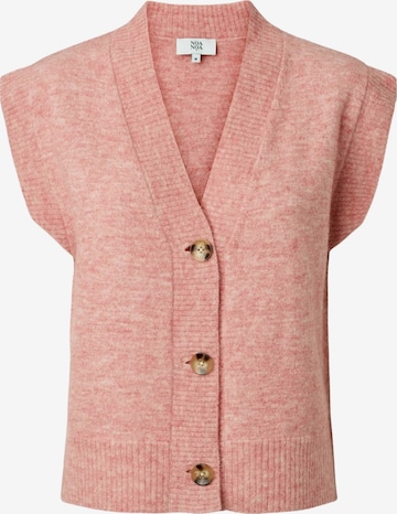 Noa Noa Neuletakki ' AlayaNN ' värissä vaaleanpunainen: etupuoli