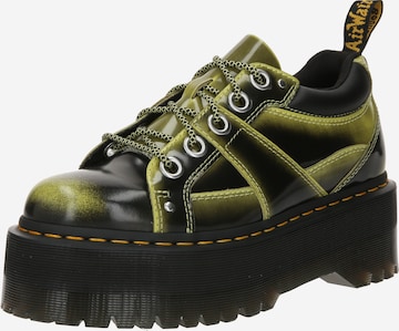 Dr. Martens Lace-Up Shoes '5i Quad Max' in Green: front