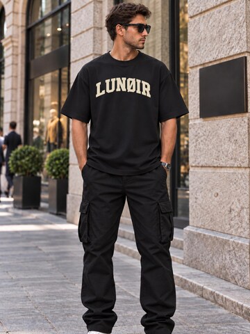 T-Shirt 'Only You Know the Fight' LUNØIR Studio en noir