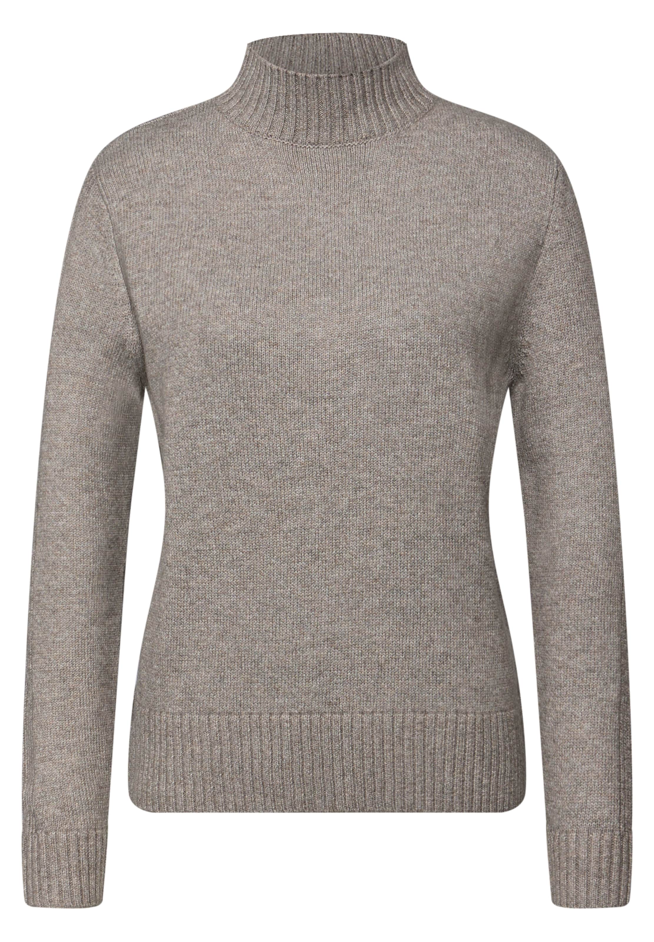 STREET ONE Sweater in Grey: front