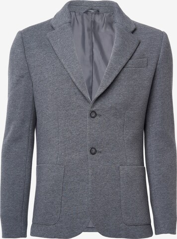 Coupe regular Veste de costume Steffen Klein en gris : devant