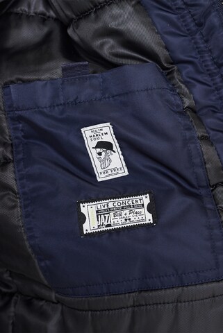 Harlem Soul Winter Jacket 'Bos-Ton' in Blue