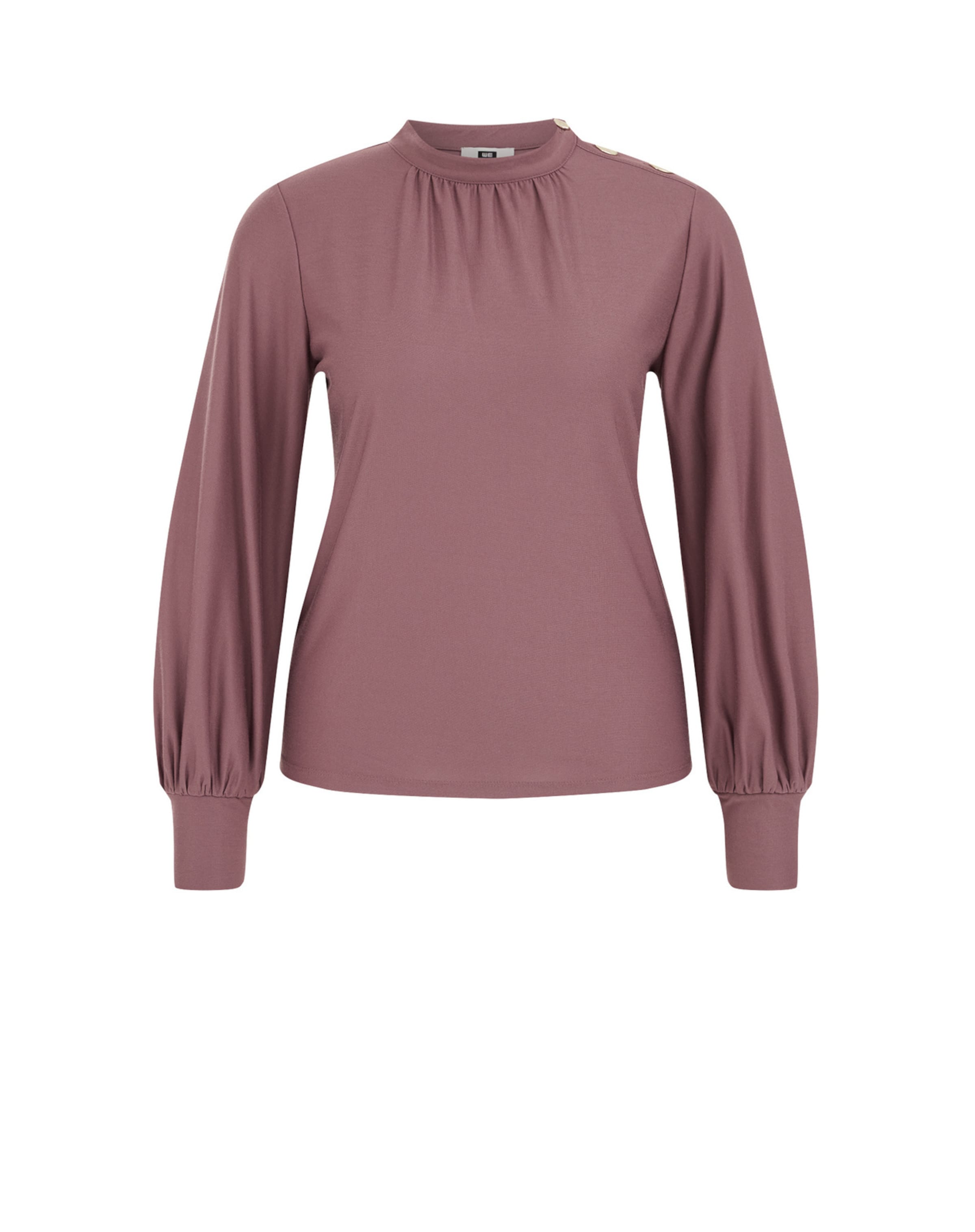 Tricou de la WE Fashion pe mov: față