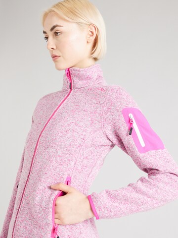 CMP Athletic Fleece Jacket in Pink