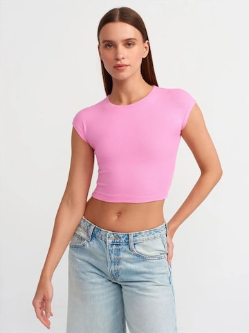 Dilvin - Top em rosa: frente
