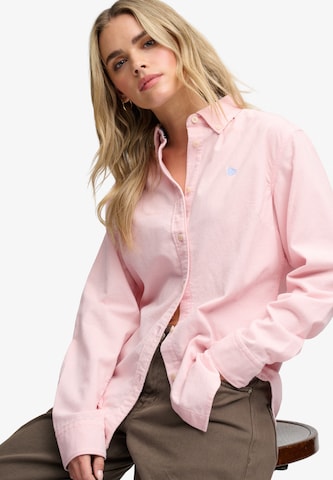 Chemisier Superdry & Co en rose