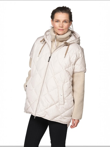 Cape 'PEPPY12' ILSE JACOBSEN en blanc : devant