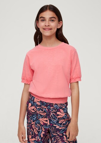 T-Shirt s.Oliver en rose : devant