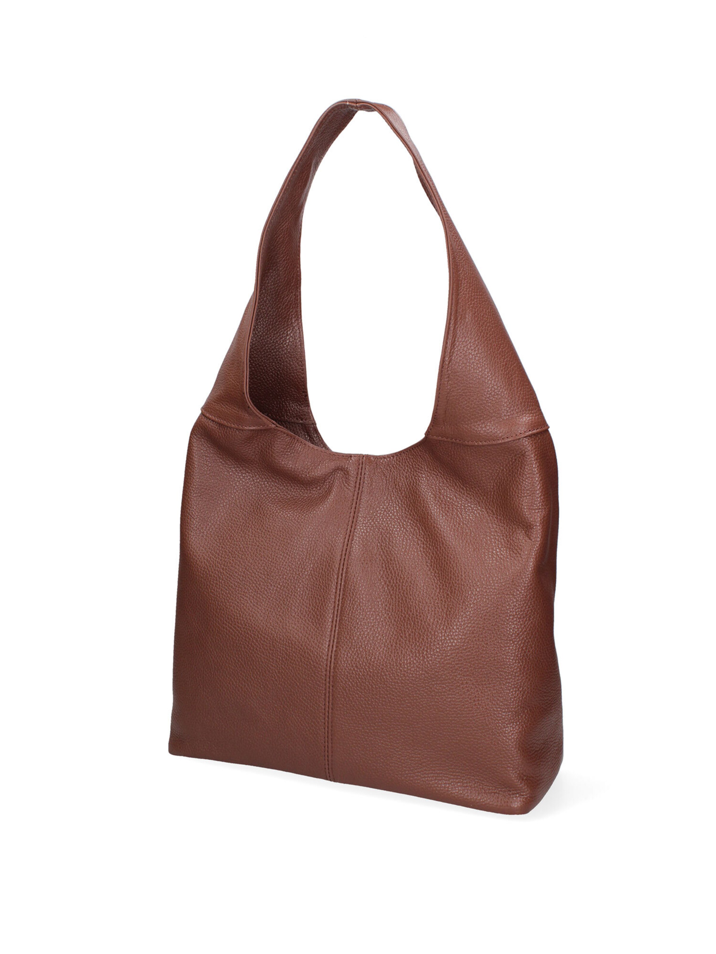 Gave Lux Schoudertas in Bruin: voorkant