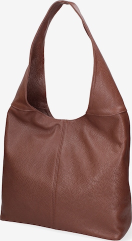Gave Lux Shoulder Bag in Brown: front