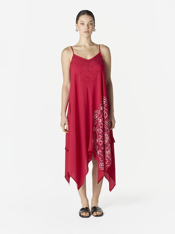 KOROSHI Kleid in Rot: Vorderseite