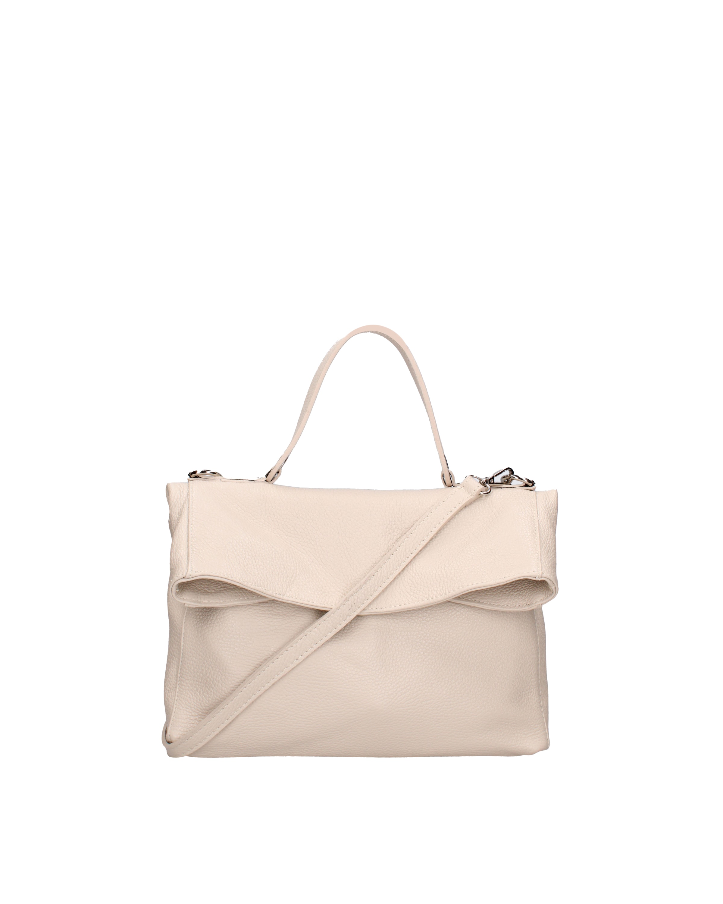 Viola Castellani Schoudertas in Beige: voorkant