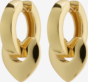 Pilgrim Earring 'WAVE' in Gold: front
