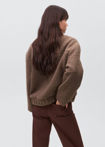 MANGO TEEN Between-Season Jacket in Brown