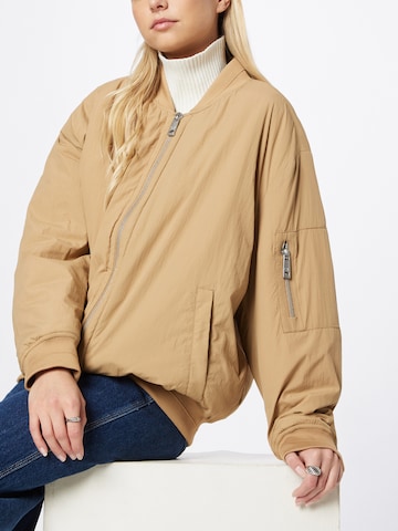 Calvin Klein Between-Season Jacket in Beige