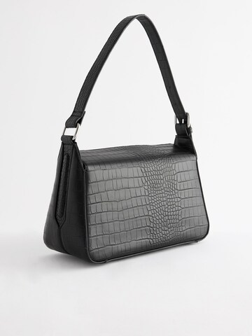 Next Schultertasche in Schwarz