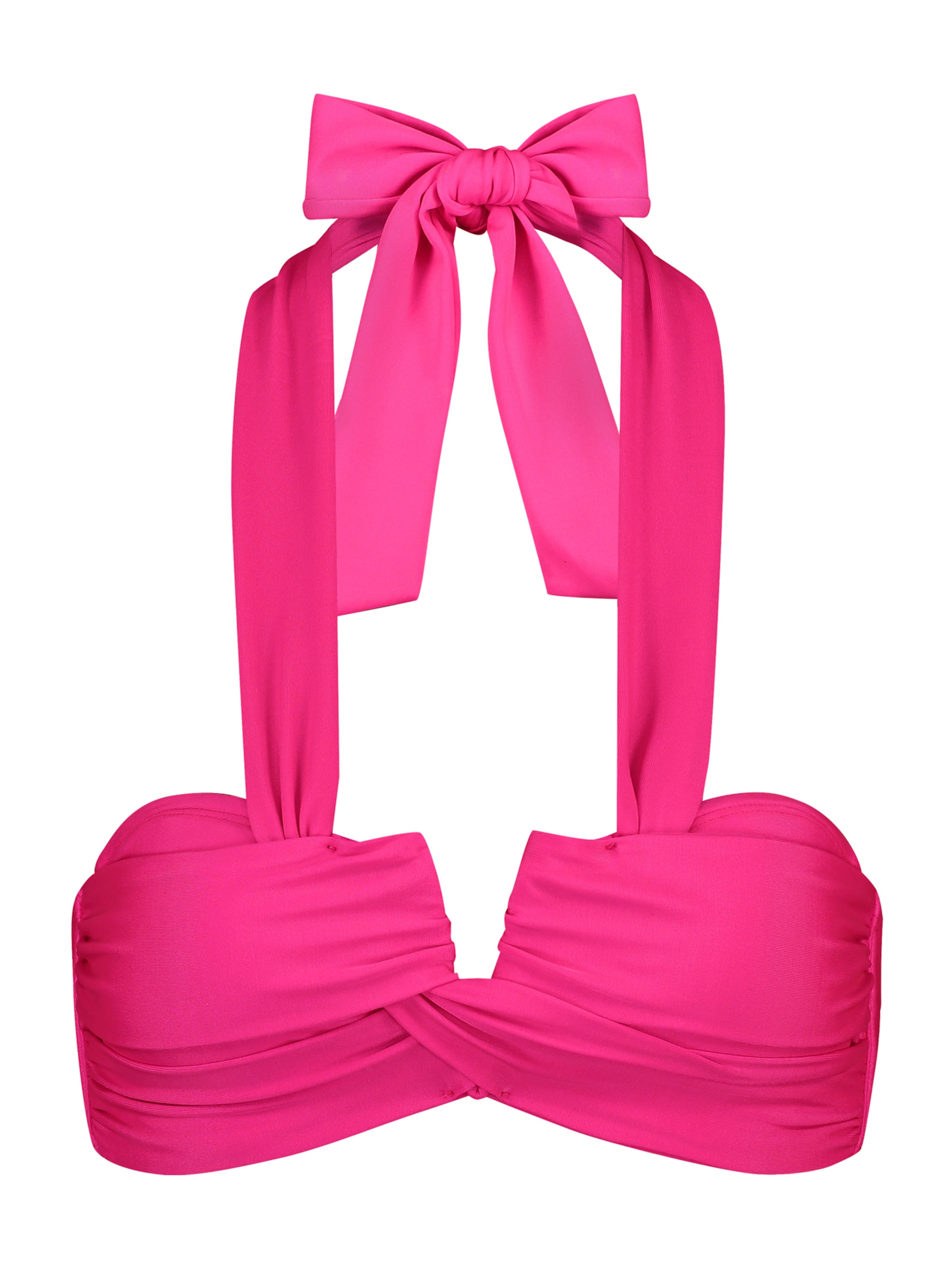 Bandeau Hauts de bikini 'Naples' Hunkemöller en rose : devant