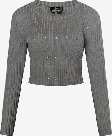 Pull-over faina en gris : devant