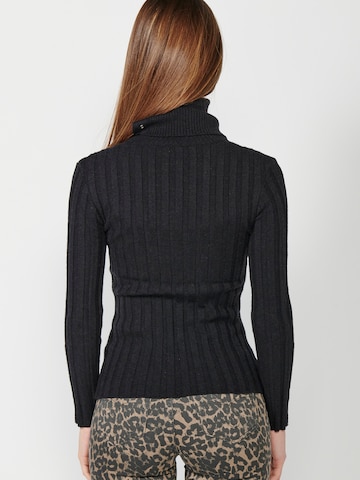 Pull-over KOROSHI en noir