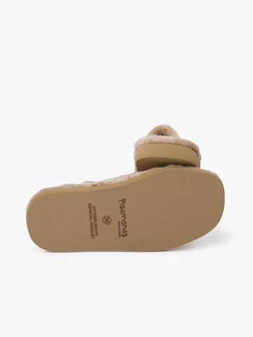 Pantoufle Pisamonas en beige