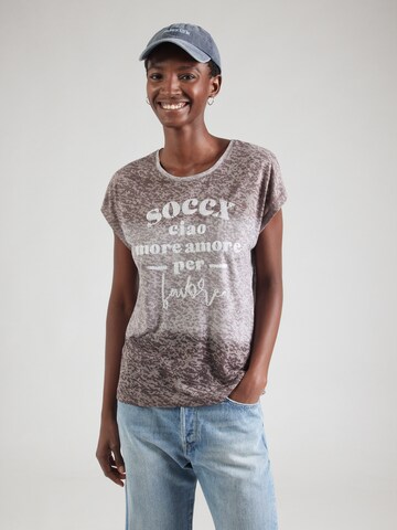 Soccx T-Shirt in Braun: Vorderseite
