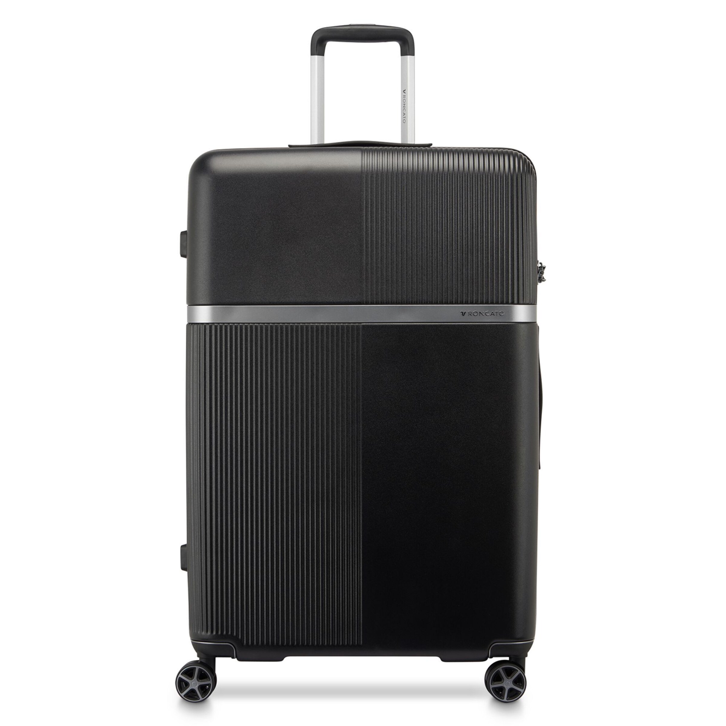 Roncato Trolley in Schwarz: Vorderseite