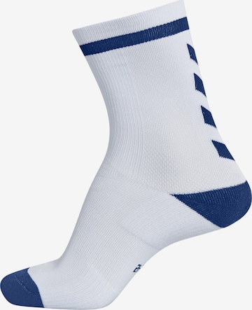 Chaussettes de sport Hummel en blanc : devant