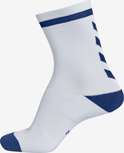 Hummel Chaussettes de sport en bleu marine / blanc, Vue avec produit