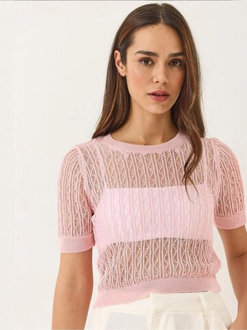 Bianco LucciTop 'Crop Top' - roza boja